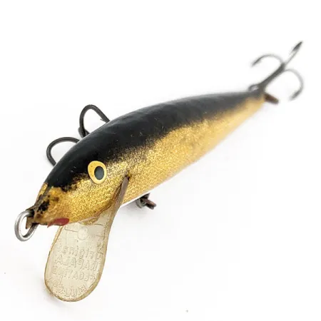Rapala Original Floater F9 (Finland), G (Gold), 4 г, воблер #22082