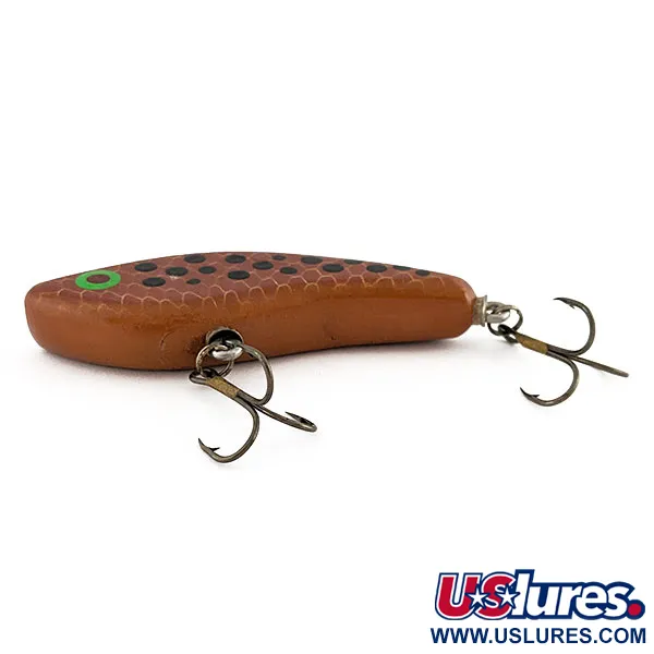 Vintage Handcrafted lipless crankbait wood
