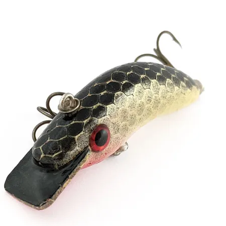 Other Vintage Handcrafted crankbait wooden fishing lure, 17 г, воблер #22091