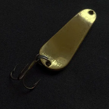 Luhr Jensen Maisie, білий/жовтий/червоний/латунь, 7 г, блесна коливалка (колебалка) #22106