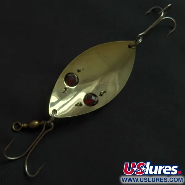 Hofschneider Red Eye Wiggler, золото, 25 г, блесна коливалка (колебалка) #22123