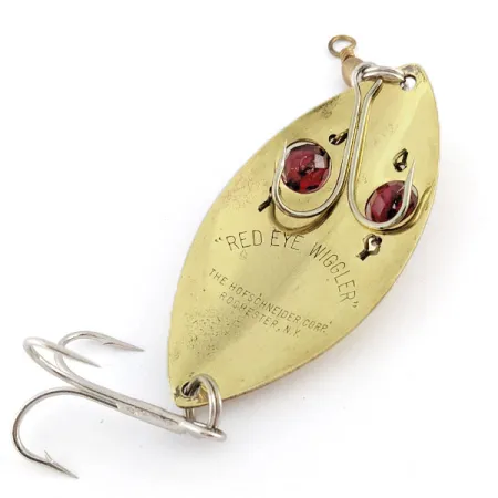Hofschneider Red Eye Wiggler, золото, 25 г, блесна коливалка (колебалка) #22123