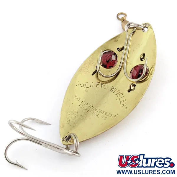 Hofschneider Red Eye Wiggler, золото, 25 г, блесна коливалка (колебалка) #22123