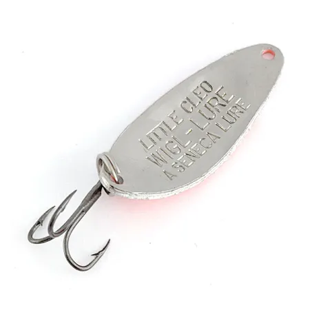 Seneca Little Cleo, нікель/білий/помаранчевий, 7 г, блесна коливалка (колебалка) #22173