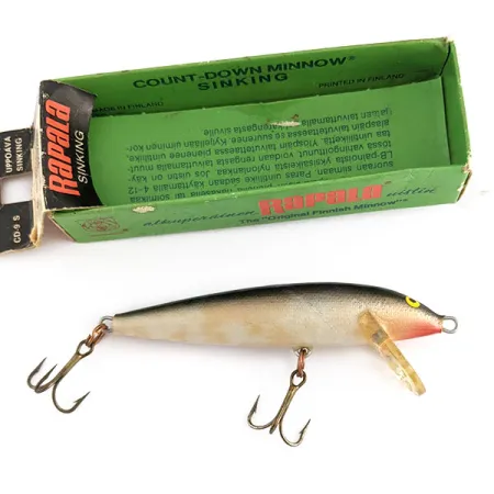 Rapala Countdown CD9 (Finland), S (Silver), 12 г, воблер #22175