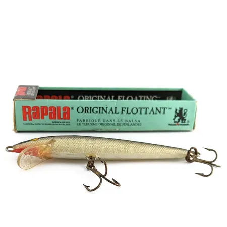 Rapala Original Floater F9, S (Silver), 4 г, воблер #22177