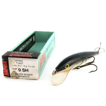 Rapala Original Floater F9, S (Silver), 4 г, воблер #22177