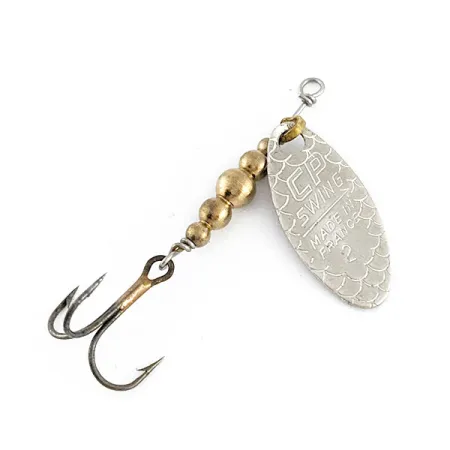 C.P. Swing  CP-Swing 2, срібло/латунь, 2,7 г, блешня оберталка (вертушка) #22183