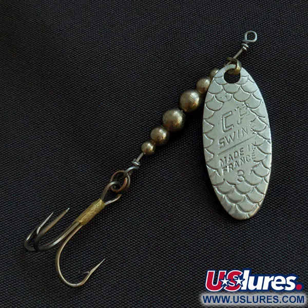 C.P. Swing  CP-Swing 3, срібло/латунь, 3,6 г, блешня оберталка (вертушка) #22184