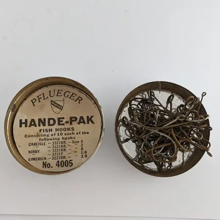 Pflueger hande pak fish hooks №4005, до рибалки #22192