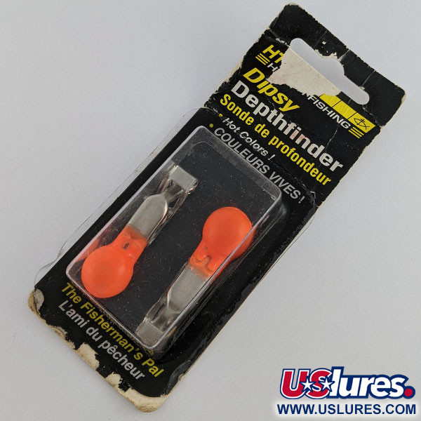  Dipsy Depthfinder HT Clip, Hot orange, , до рибалки #22197