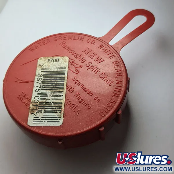  Water Gremlin Removable Split Shot Sinker Selector BB 3/0 #7 #5, , , до рибалки #22198