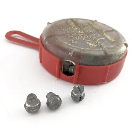 Water Gremlin Removable Split Shot Sinker Selector BB 3/0 #7 #5, до рибалки #22198