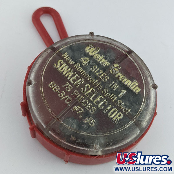  Water Gremlin Removable Split Shot Sinker Selector BB 3/0 #7 #5, , , до рибалки #22198