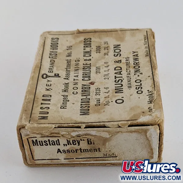 Mustad Ringed Hook Assortment №16, до рибалки #22199