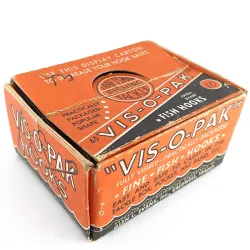 Glen L Evans Vis-O-Pack Fish Hooks 