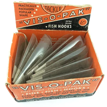 Glen Evans Glen L Evans Vis-O-Pack Fish Hooks , до рибалки #22202