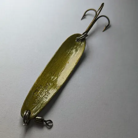 Pierson Che'gegon Spoon, латунь, 7 г, блесна коливалка (колебалка) #22207