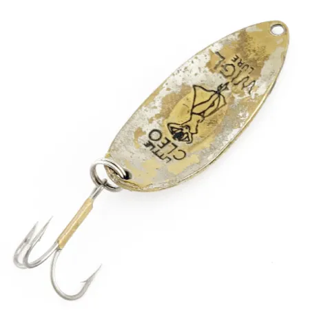 Seneca Little Cleo (Hula Girl), нікель/бронза, 14 г, блесна коливалка (колебалка) #22211