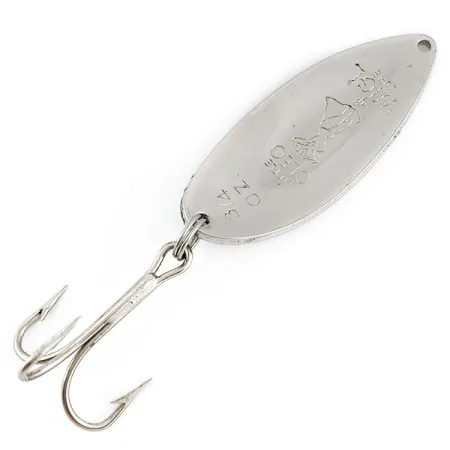 Seneca Little Cleo (Hula Girl), нікель/зелений, 21 г, блесна коливалка (колебалка) #22213