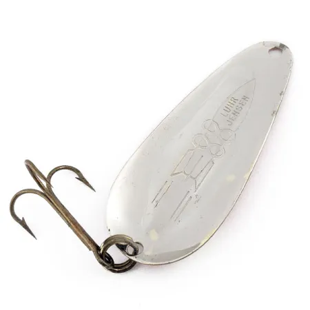 Luhr Jensen Rocket 88, червоний/білий/нікель, 17 г, блесна коливалка (колебалка) #22239