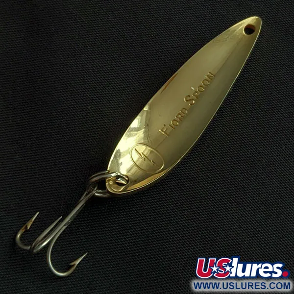 Acme Fiord Spoon Lightning (50-х років), помаранчевий/золото, 7 г, блесна коливалка (колебалка) #22243