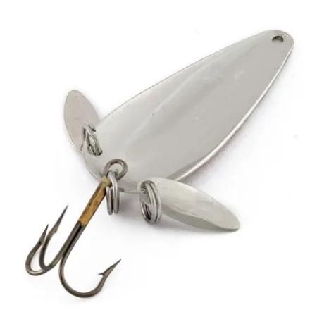 Luhr Jensen Rattlesnake, нікель/червоний, 12 г, блесна коливалка (колебалка) #22274