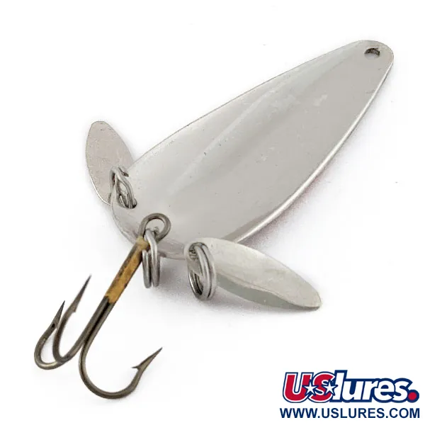 Luhr Jensen Rattlesnake, нікель/червоний, 12 г, блесна коливалка (колебалка) #22274