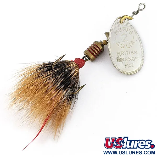 Mepps Aglia 2 Dressed (з хвосту білки)  (1970-x років)