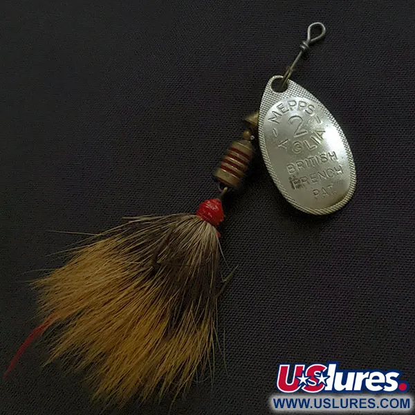 Mepps Aglia 2 Dressed (з хвосту білки)  (1970-x років)