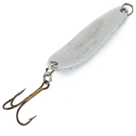 Luhr Jensen Krocodile #3, нікель, 14 г, блесна коливалка (колебалка) #22284