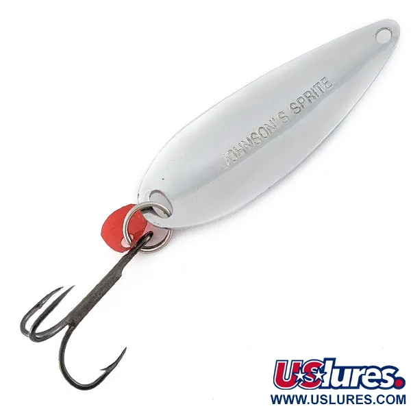  Johnson Sprite, нікель, 10 г, блесна коливалка (колебалка) #22291