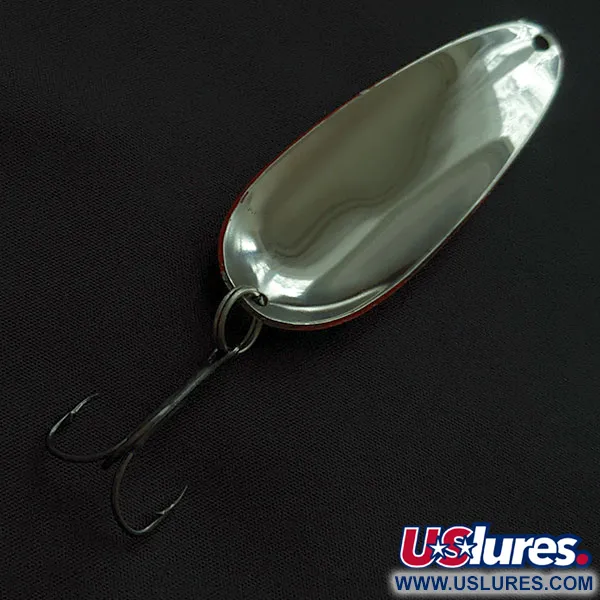  Worth Spoon, червоний/білий/нікель, 14 г, блесна коливалка (колебалка) #22302