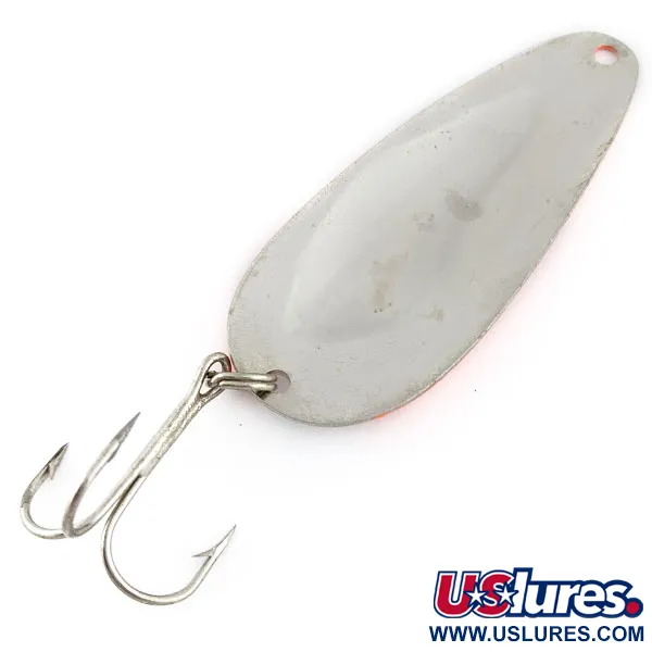 Other Steel Spoon, нікель/помаранчевий , 14 г, блесна коливалка (колебалка) #22303