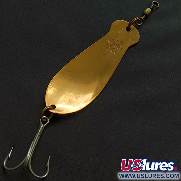 K-B Bait K-B Spoon 4, мідь, 50 г, блесна коливалка (колебалка) #22312