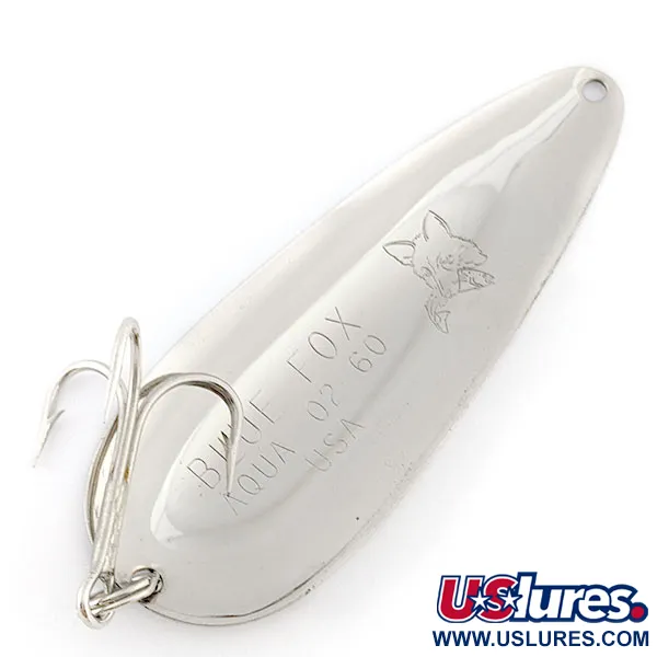  Blue Fox Aqua Spoon, нікель, 21 г, блесна коливалка (колебалка) #22313
