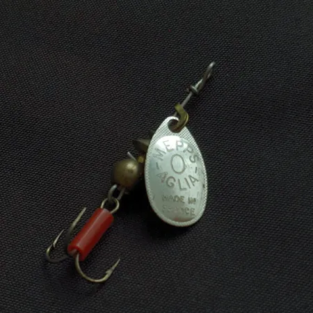 Mepps Aglia 0, silver, 2,5 г, блешня оберталка (вертушка) #22330