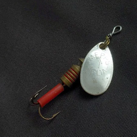 Mepps Aglia 1, silver, 3,5 г, блешня оберталка (вертушка) #22331