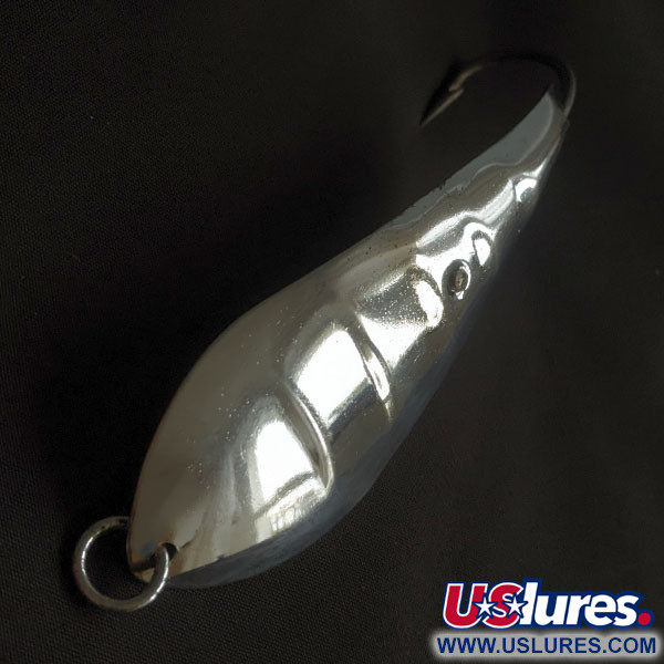  Barracuda Reflecto Spoon #6​, нікель, 28 г, блесна коливалка (колебалка) #22339