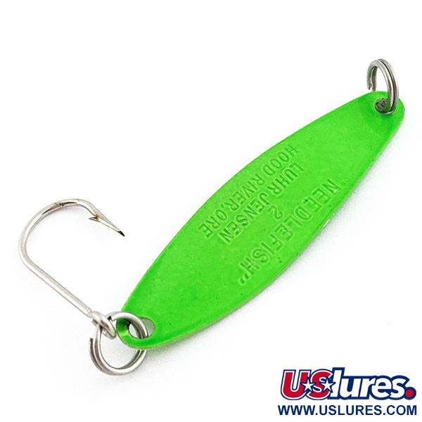 Luhr Jensen Needlefish 2, green, 3 г, блесна коливалка (колебалка) #22342