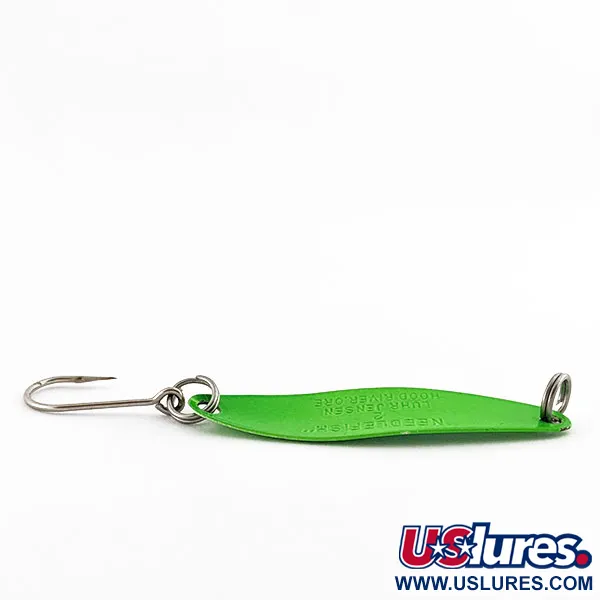 Luhr Jensen Needlefish 2, green, 3 г, блесна коливалка (колебалка) #22342
