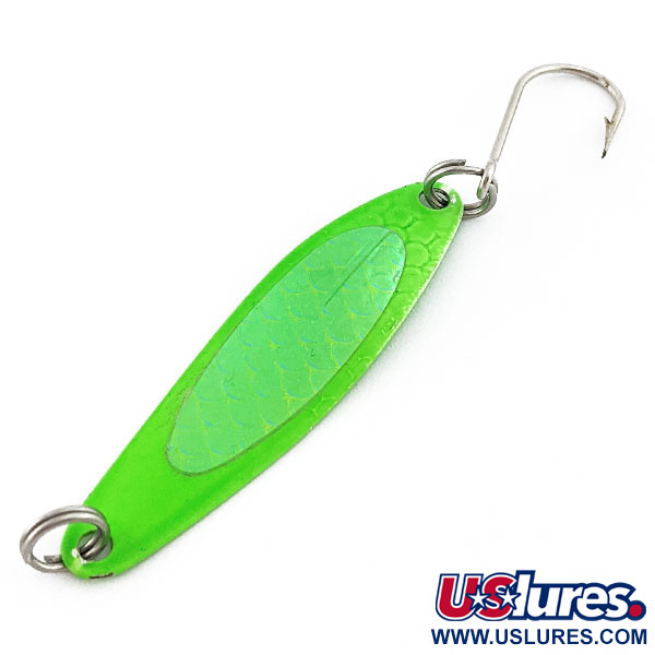 Luhr Jensen Needlefish 2, green, 3 г, блесна коливалка (колебалка) #22342