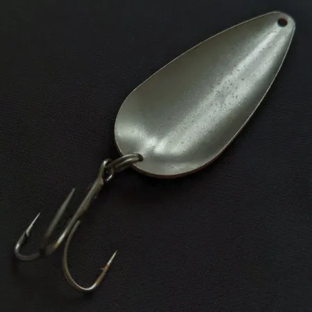 Worth Chippewa Steel Spoon, червоний/чорний/нікель, 14 г, блесна коливалка (колебалка) #22348