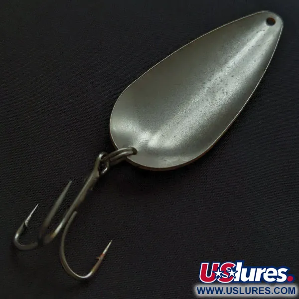 Worth Chippewa Steel Spoon, червоний/чорний/нікель, 14 г, блесна коливалка (колебалка) #22348