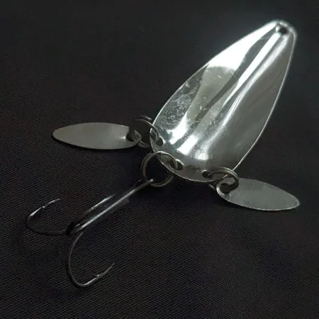 Luhr Jensen Rattlesnake, нікель/червоний, 12 г, блесна коливалка (колебалка) #22352