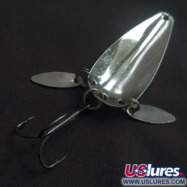 Luhr Jensen Rattlesnake, нікель/червоний, 12 г, блесна коливалка (колебалка) #22352