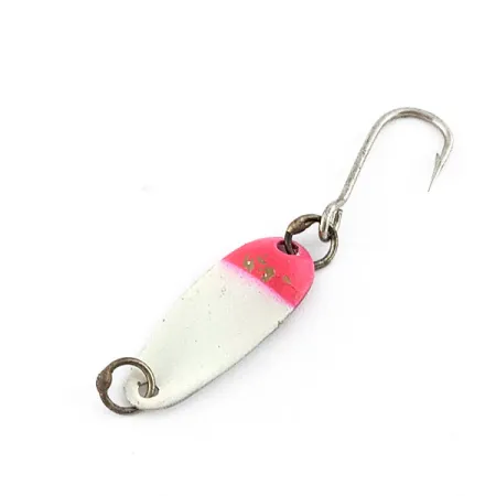 Dick Nite Spoons Dick Nite Wee, білі перли/червоні, 0,7 г, блесна коливалка (колебалка) #22354