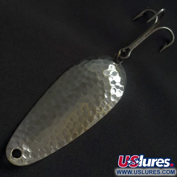  Worth Chippewa, hammered nickel, 17 г, блесна коливалка (колебалка) #22357