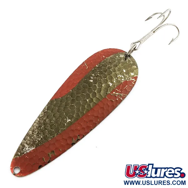 Blue Fox Aqua Spoon, бронза/червоний, 21 г, блесна коливалка (колебалка) #22360
