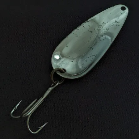 Nebco Aqua Spoon, червоний/білий/нікель, 10 г, блесна коливалка (колебалка) #22402